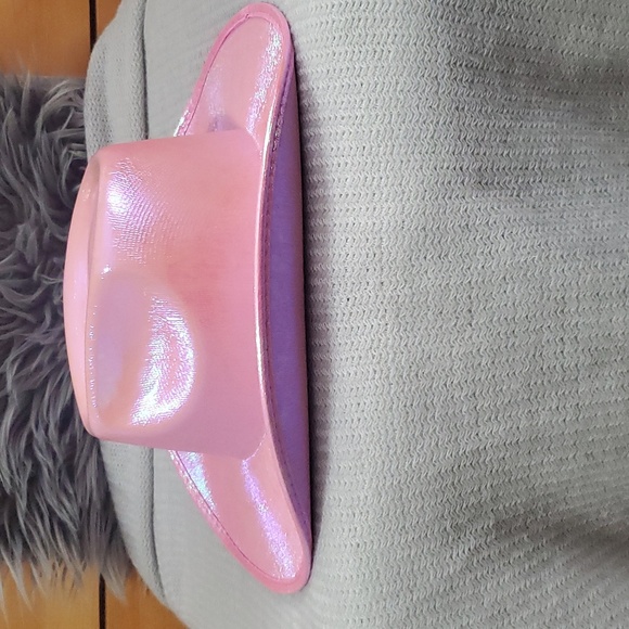 Hats pink metallic, sequin hat or tall black hat - Picture 7 of 13